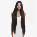 Long smooth wig